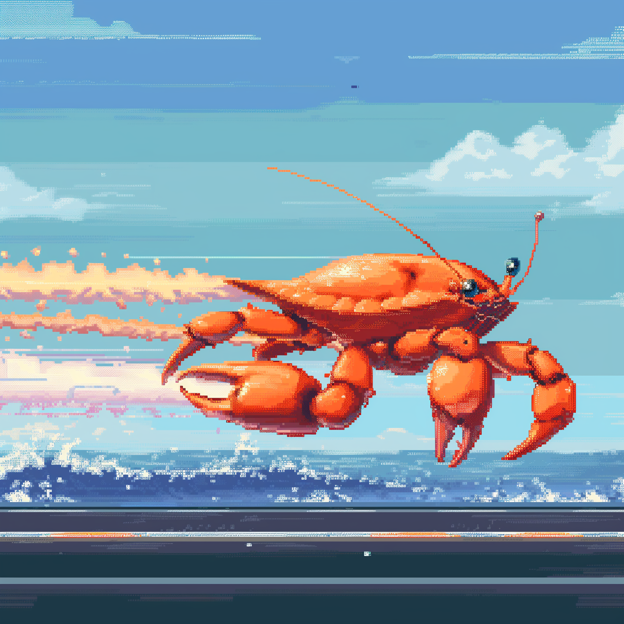 Running Rust Crab